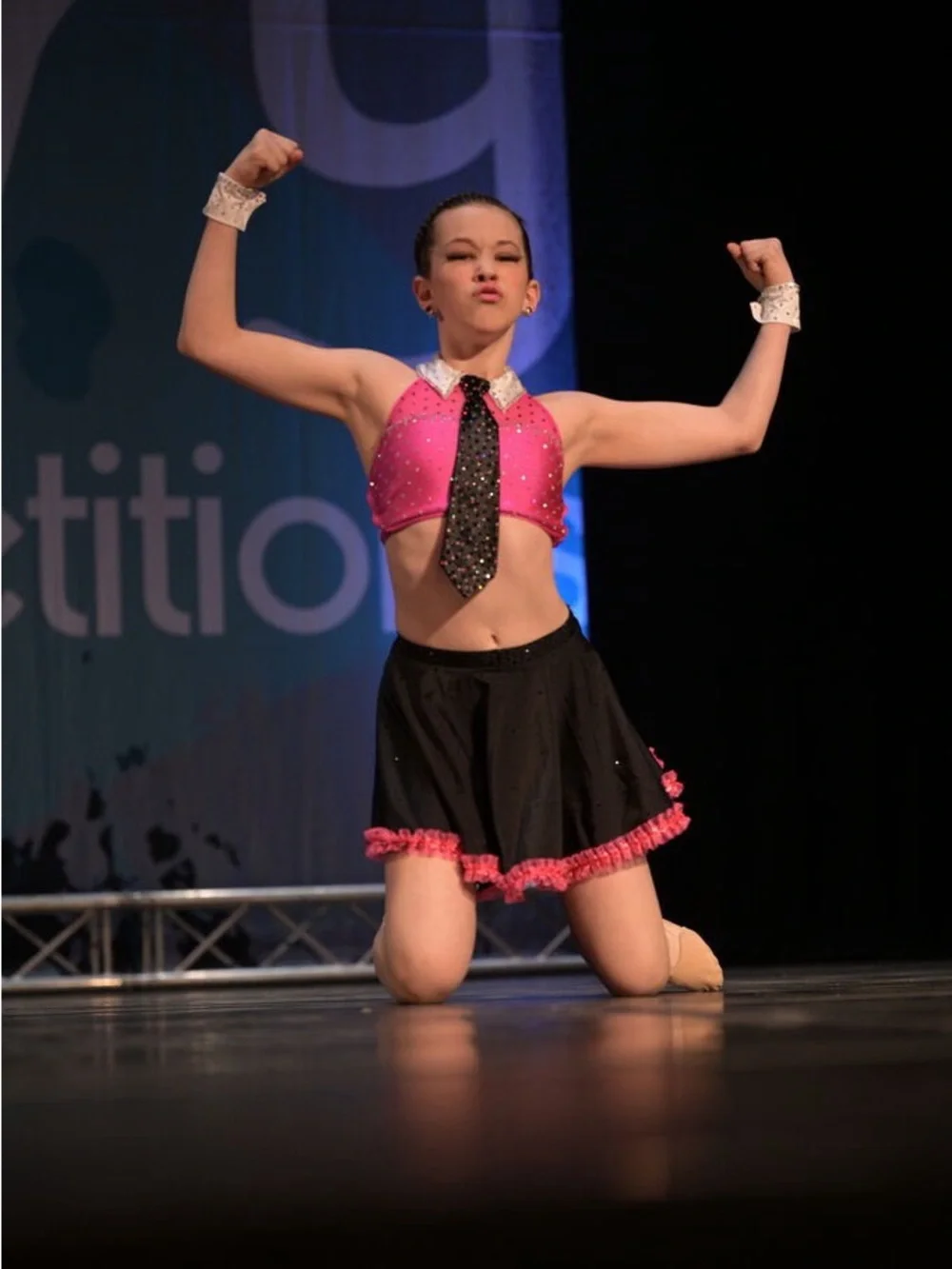 Girls Custom 2-Piece Solo Competition Dance Costume